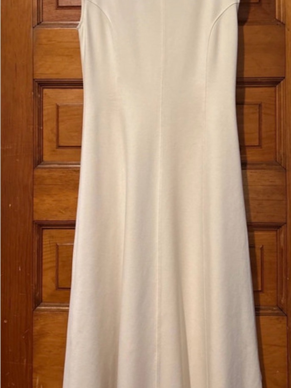 Nordstrom Rack Stretch Quiet Luxury Dress in Cream
